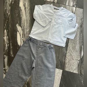 Bonpoint boys pajama set